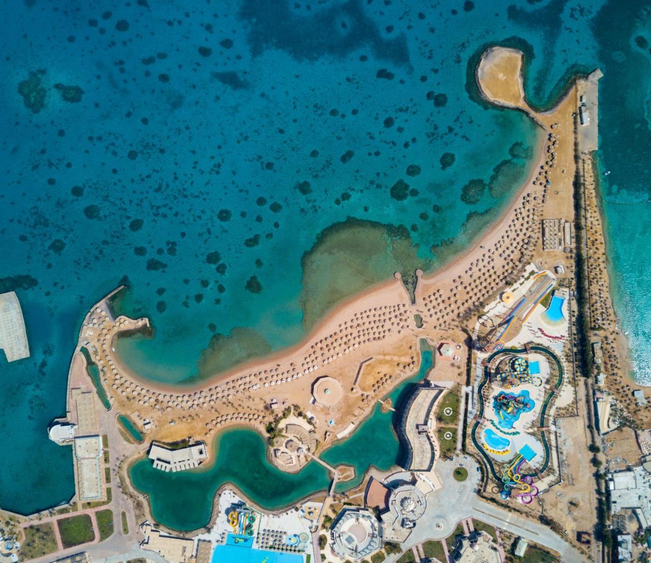 Emerald Aqua Park City Hotel Hurghada Exterior foto